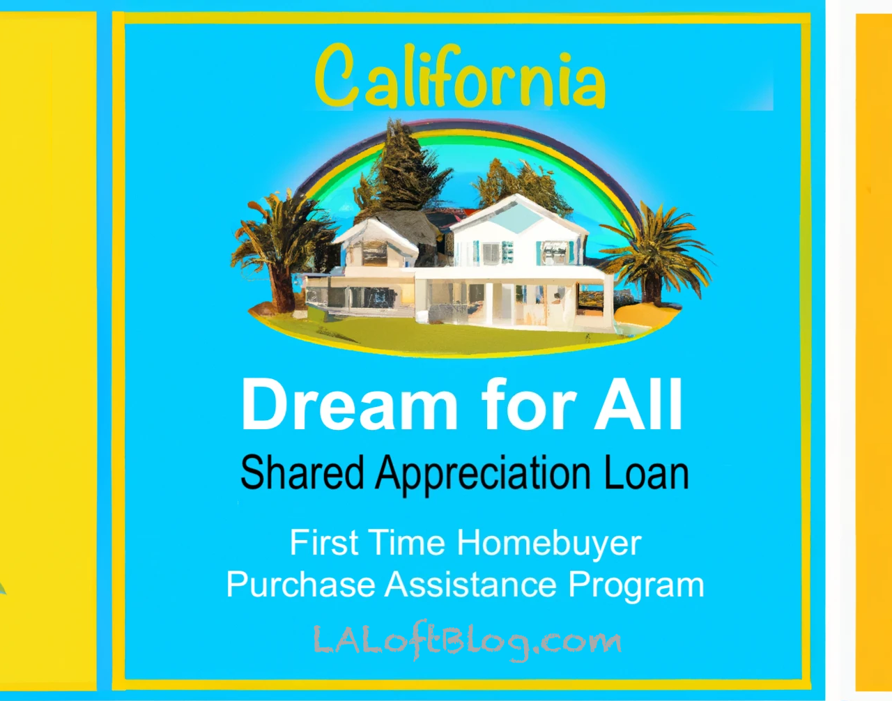 California Dream For All Shared Appreciation Loan — First Time ...